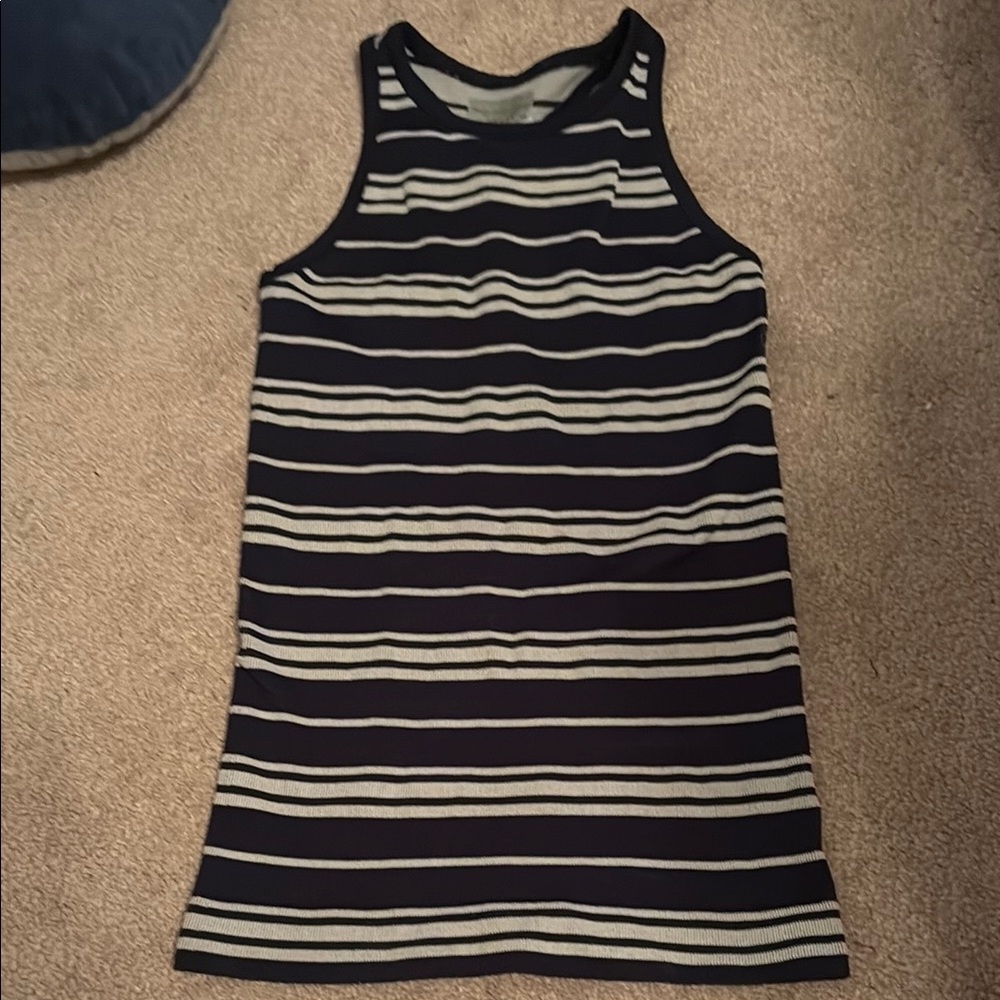 Striped Sleeveless Tank Top